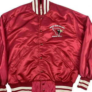 Vintage Coeur d’Alene, Idaho North Idaho basketball satin bomber